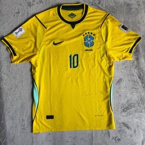 Nike Brazil 2026 World Cup Home Match Jersey VINI JR 10 Dri-FIT size L